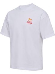 Koszulka Hummel Loose Bees Stadium. Białe t-shirty damskie HUMMEL, s, bez wzorów, z dzianiny, bez kołnierzyka. Za 132.00 zł.