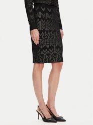 Marciano Guess Spódnica ołówkowa 5YGD16 5877Z Czarny Slim Fit. Czarne spódniczki damskie Marciano Guess, m, z aplikacjami, z wiskozy, ołówkowe. Za 295.00 zł.