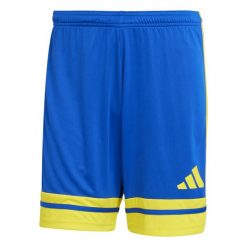 Adidas Squadra 25, Pantaloncini Uomo - Bianco/Rosso, Verde/Bianco, Blu/Giallo. Niebieskie szorty męskie Adidas, bez wzorów, z materiału, sportowe. Za 109.45 zł.