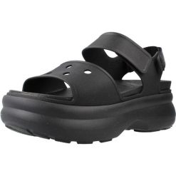Sandały CROCS 211755C Czarny. Czarne obuwie trekkingowe damskie Crocs. Za 256.05 zł.