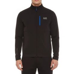 Bluza rozpinana męska EA7 Emporio Armani sportowa (6DPM59-PNDDZ-1771). Brązowe bluzy bez kaptura męskie EA7, bez wzorów, sportowe, bez kołnierzyka, bez ramiączek. Za 469.00 zł.