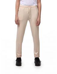 Spodnie dresowe damskie Leone 1947 Apparel z koronką. Białe spodnie sportowe damskie LEONE 1947 APPAREL, s, z dresówki, na fitness i siłownię. Za 126.26 zł.