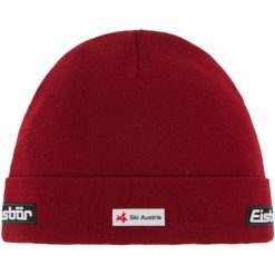 Czapka Zimowa Eisbar Renan MÜ RL SKA. Czerwone czapki męskie Eisbar, na zimę, bez wzorów, sportowe. Za 175.99 zł.