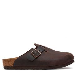 Klapki Birkenstock. Brązowe klapki i japonki męskie Birkenstock. Za 569.99 zł.