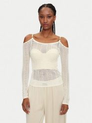 Marciano Guess Sweter 5GGR10 5869Z Écru Regular Fit. Swetry klasyczne damskie Marciano Guess, l, z syntetyku, bez kołnierzyka. Za 669.99 zł.