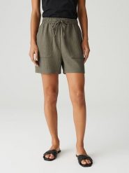 OPUS Szorty w kolorze khaki rozmiar: 34. Brązowe szorty damskie Opus, bez wzorów. Za 127.35 zł.