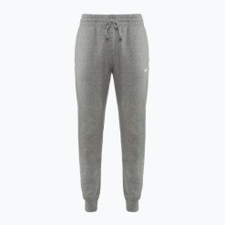 Spodnie damskie Nike Sportswear Phoenix Fleece Mid-Rise. Szare spodnie dresowe damskie Nike, xl, na fitness i siłownię. Za 290.99 zł.