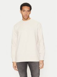 Calvin Klein Jeans Bluza Interlock J30J326754 Écru Regular Fit. Bluzy bez kaptura męskie Calvin Klein Jeans, m, z bawełny. Za 239.99 zł.