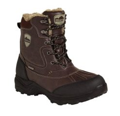 Buty zimowe męskie Karrimor Snow Casual. Brązowe buty trekkingowe męskie Karrimor, na zimę, z materiału, bez zapięcia, trekkingowe. Za 301.99 zł.