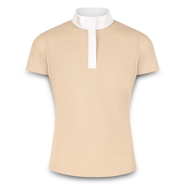 Dziewczęca jeździecka koszulka polo Kentucky Tokyo. Brązowe koszulki dziewczęce KENTUCKY HORSEWEAR, m, bez wzorów, bez ramiączek. Za 358.00 zł.