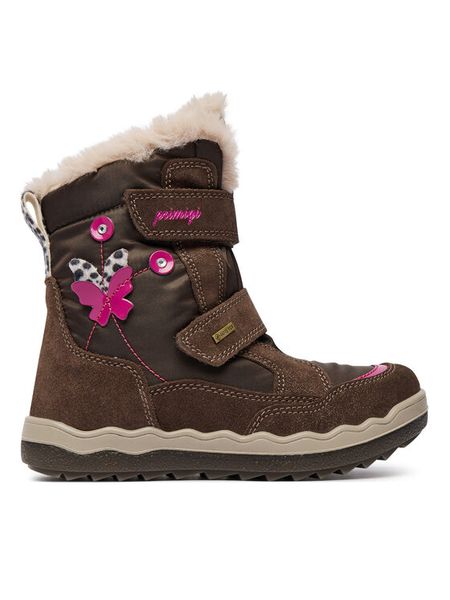 Primigi Śniegowce GORE-TEX 2380711 S Brązowy. Brązowe kozaki dziewczęce Primigi, z gore-texu. Za 419.99 zł.