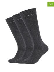 Camano Skarpety (3 pary) w kolorze antracytowym rozmiar: 43-46. Czarne skarpetki męskie camano, bez wzorów. Za 43.99 zł.