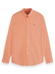 Scotch & Soda Koszula w kolorze pomarańczowym rozmiar: M. Pomarańczowe koszule męskie Scotch & Soda, m, bez wzorów, bez kołnierzyka, bez ramiączek. Za 122.96 zł.
