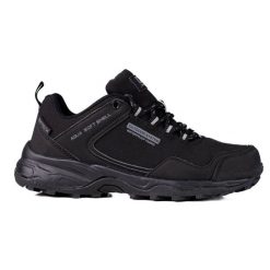 Buty trekkingowe damskie DK Waterproof czarne. Czarne obuwie trekkingowe damskie . Za 197.04 zł.