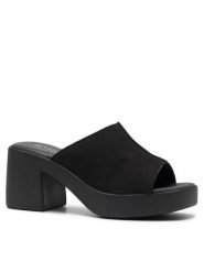 Lasocki Klapki MIKS-WI16-3159-08 Czarny. Czarne klapki damskie Lasocki, bez wzorów, ze skóry, bez obcasa. Za 179.99 zł.