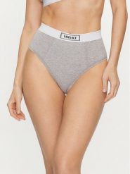 Versace Figi klasyczne z wysokim stanem 1013505 Szary. Szare figi damskie Versace, bez wzorów, z bawełny. Za 269.99 zł.