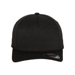 Czapka Flexfit 5 panel. Czarne czapki z daszkiem damskie FLEXFIT, bez wzorów. Za 68.15 zł.