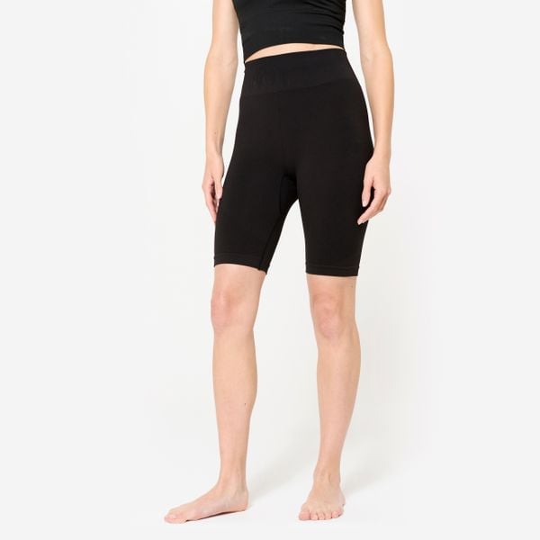 Legginsy do jogi damskie Kimjaly krótkie. Czarne legginsy damskie KIMJALY, l, bez wzorów, z elastanu. Za 79.99 zł.