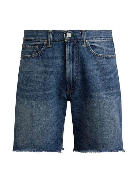 Polo Ralph Lauren Szorty jeansowe 710P08147001 Niebieski Regular Fit. Niebieskie szorty męskie Polo Ralph Lauren, bez wzorów, z bawełny. Za 728.99 zł.