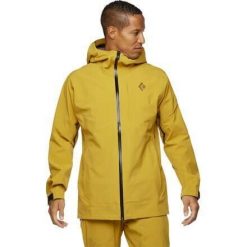 Kurtka narciarska Black Diamond Recon. Brązowe kurtki męskie Black Diamond, bez wzorów, bez kaptura, narciarskie. W wyprzedaży za 1,184.00 zł.