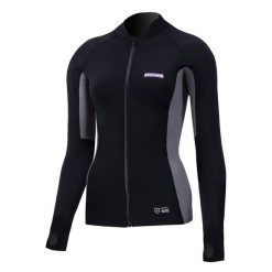 Bluza do sportów wodnych damska Prolimit SUP Convertible Top. Czarne bluzy bez kaptura damskie PROLIMIT, s, z materiału. Za 299.00 zł.