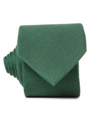Andrew James Krawat z zawartością jedwabiu Mężczyźni Bawełna zielony, ONE SIZE. Zielone krawaty i muchy męskie Andrew James, bez wzorów, z bawełny, eleganckie. Za 89.95 zł.