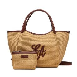 Torebka Emporio Armani. Brązowe torebki klasyczne damskie Emporio Armani, bez wzorów, bez dodatków. Za 1,619.00 zł.