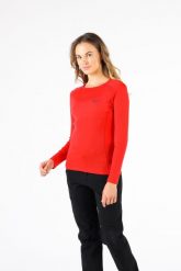 Alize - damska koszulka termoaktywna 100% merino (195 g/m²) L, Czerwony. Czerwone bielizna termoaktywna damska WOOLONA, l, bez wzorów, z materiału. Za 297.00 zł.