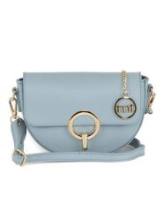 Mia Tomazzi Skórzana torebka "Azario" w kolorze błękitnym - 19 x 13 x 6 cm rozmiar: onesize. Niebieskie torebki klasyczne damskie Mia Tomazzi, bez wzorów, z materiału, bez dodatków. Za 208.99 zł.