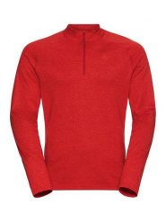 Odlo Bluza polarowa "Sesvenna" w kolorze czerwonym rozmiar: L. Czerwone bluzy bez kaptura męskie Odlo, l, z materiału. Za 199.95 zł.