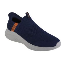 Buty sportowe Sneakersy męskie, Skechers Ultra Flex 3.0 Viewpoint Slip-ins. Niebieskie buty sportowe na co dzień męskie Skechers, bez zapięcia. Za 339.99 zł.