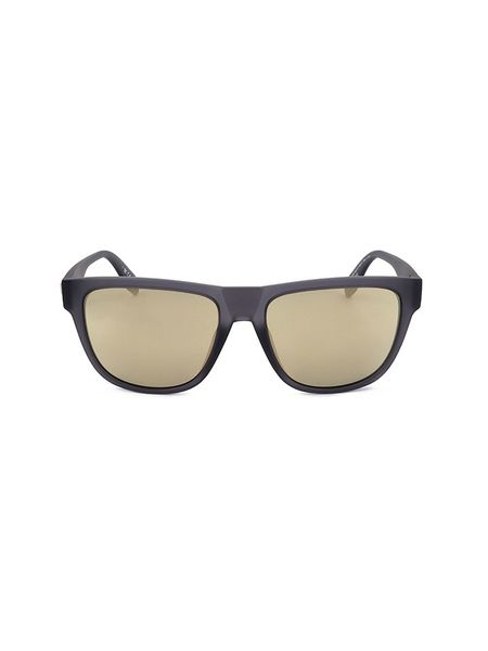Adidas Męskie okulary przeciwsłoneczne w kolorze szaro-jasnobrązowym rozmiar: 56. Brązowe okulary przeciwsłoneczne męskie Adidas, z tworzywa sztucznego. Za 158.95 zł.