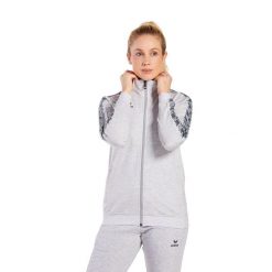 Damska bluza dresowa Erima Essential Team. Szare bluzy bez kaptura damskie Erima, l, z dresówki. W wyprzedaży za 242.00 zł.