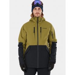 Kurtka Narciarska Męska Fundango Baily Eco Allmountain. Czarne kurtki męskie Fundango, na zimę, m, bez wzorów, sportowe, bez kaptura. W wyprzedaży za 599.00 zł.