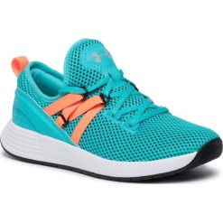 Buty UNDER ARMOUR - Ua W Breathe Trainer X Nm 3022501-300 Blu. Niebieskie buty sportowe na co dzień damskie Under Armour, bez wzorów, z materiału, na fitness i siłownię. Za 369.00 zł.