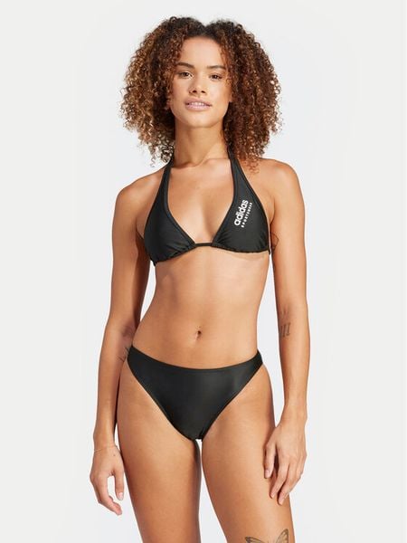 Adidas Bikini Neckholder IU0758 Czarny. Czarne bikini damskie Adidas, bez wzorów. Za 139.99 zł.