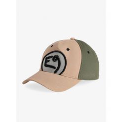 Czapka z daszkiem E9 Jim - sand. Niebieskie czapki męskie E9, bez wzorów. Za 118.99 zł.
