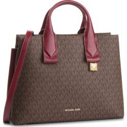Torebka MICHAEL MICHAEL KORS - Rollins 30H8GX3S3B Oxblood. Brązowe torebki klasyczne damskie MICHAEL Michael Kors, bez wzorów, ze skóry, bez dodatków. W wyprzedaży za 859.00 zł.