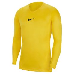 Koszulka Mężczyzna Nike Park Dry żółty. Żółte t-shirty sportowe męskie Nike, m, bez ramiączek, do piłki nożnej. Za 109.99 zł.