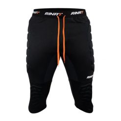 Spodnie bramkarskie dla dorosłych Rinat 3/4 Pants Egotiko Czarne. Czarne szorty męskie RINAT, bez wzorów, z materiału, eleganckie. Za 209.00 zł.