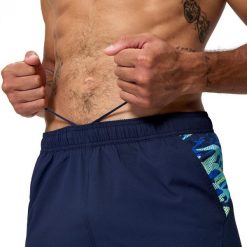 Spodenki pływackie męskie Speedo Xpress Lite Wsht 16''. Niebieskie szorty męskie Speedo, l, z materiału, do pływania. Za 186.99 zł.