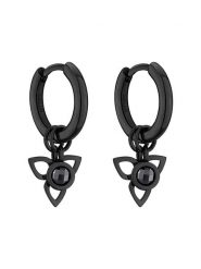 Tamaris Kolczyki-kreole rozmiar: onesize. Czarne kolczyki damskie Tamaris, ze stali. Za 148.61 zł.