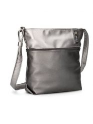 Zwei Torebka w kolorze srebrno-antracytowym - 29 x 27 x 8 cm rozmiar: onesize. Czarne torebki klasyczne damskie Zwei, bez wzorów, z materiału, bez dodatków. Za 162.87 zł.