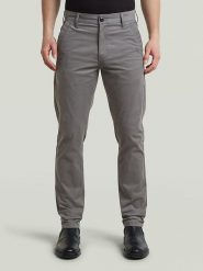 G-Star Spodnie chino w kolorze szarym rozmiar: W31/L32. Szare spodnie materiałowe męskie G-Star, bez wzorów, retro. Za 257.14 zł.