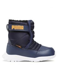 Puma Śniegowce Nieve Boot WTR AC Inf 380746 06 Granatowy. Niebieskie buty zimowe chłopięce Puma, z materiału, bez zapięcia. Za 219.00 zł.