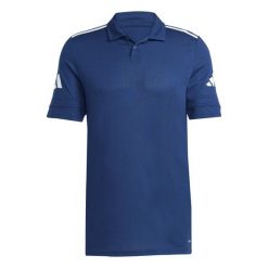 Koszulka męska adidas Squadra 25 Polo. Białe koszulki polo męskie Adidas, l, bez wzorów, z bawełny, bez ramiączek. Za 86.00 zł.
