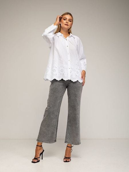 Tantra Bluzka w kolorze białym rozmiar: onesize. Białe bluzki damskie Tantra, bez wzorów, z bawełny, bez kołnierzyka, bez ramiączek. Za 173.99 zł.