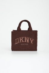 Torebka damska sztruksowa DKNY. Torebki klasyczne damskie DKNY, bez wzorów, ze sztruksu, bez dodatków. Za 439.00 zł.