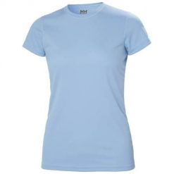Koszulka treningowa damska Helly Hansen Hh Tech. Niebieskie bluzki sportowe damskie Helly Hansen, xs, bez wzorów, bez ramiączek. Za 179.00 zł.