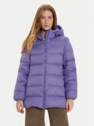 United Colors Of Benetton Kurtka puchowa 2NIWDN06X Fioletowy Regular Fit. Fioletowe kurtki damskie United Colors Of Benetton, xs, bez wzorów, z puchu, bez kaptura. Za 459.99 zł.